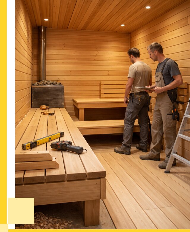 Отделка бань и саун в Сосновоборске по цене от 4655 р. | ЭриданСсб