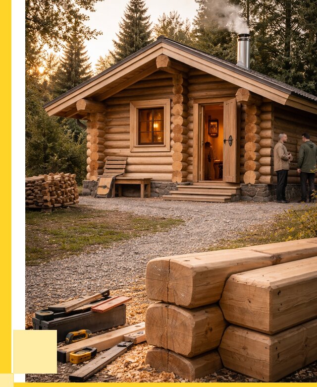 Строительство бань и комплексов в Сосновоборске от 465525 р.| ЭриданСсб