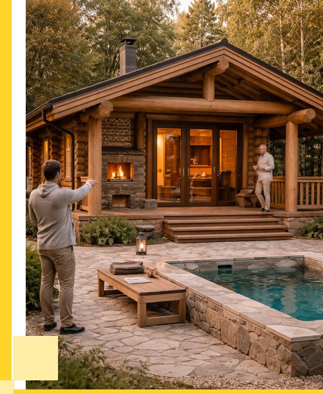 Проекты бань и хамам в Сосновоборске от 25863 р. | ЭриданСсб