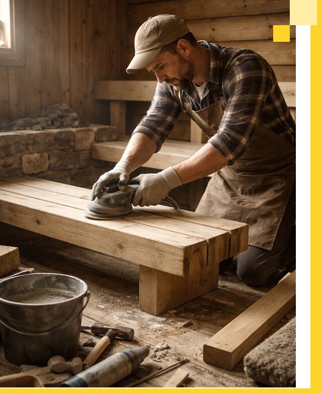 Ремонт бань под ключ в Сосновоборске с гарантией качества и сроков