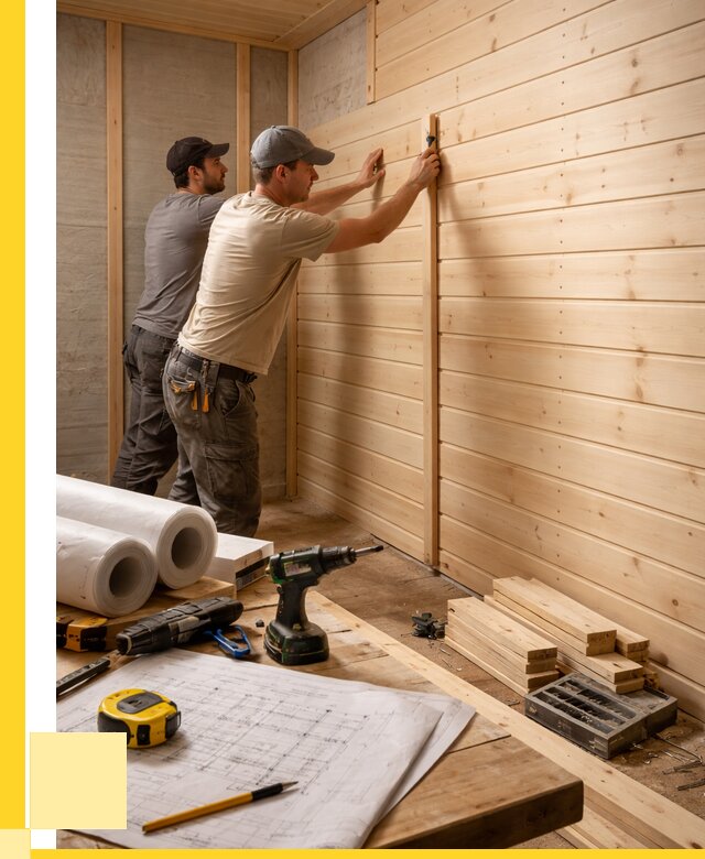 Обшивка бани вагонкой в Сосновоборске от 1241 р., ЭриданСсб