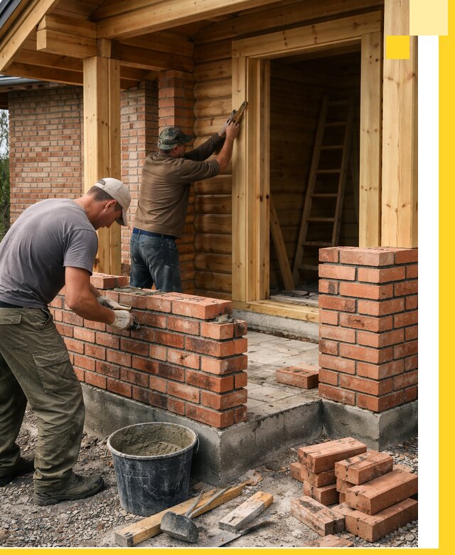 Строительство кирпичных бань под ключ в Сосновоборске с гарантией качества