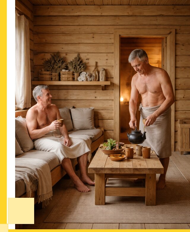 Бани с комнатой отдыха под ключ в Сосновоборске от 465525 р. | ЭриданСсб