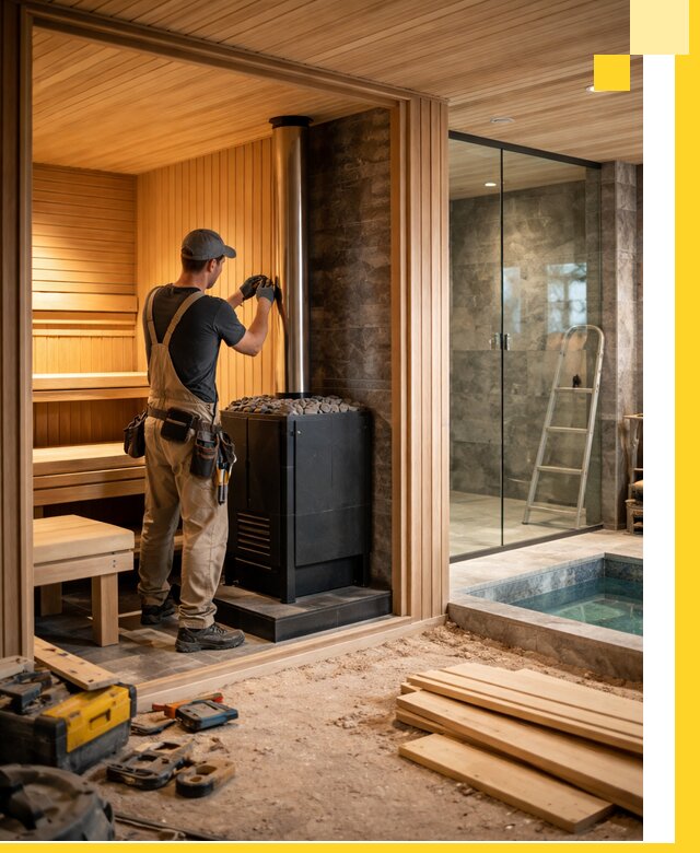 Полное строительство банных комплексов под ключ в Сосновоборске