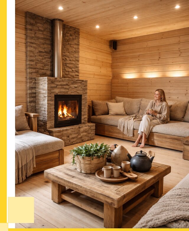 Проект бани с комнатой отдыха в Сосновоборске от 36208 р. | ЭриданСсб