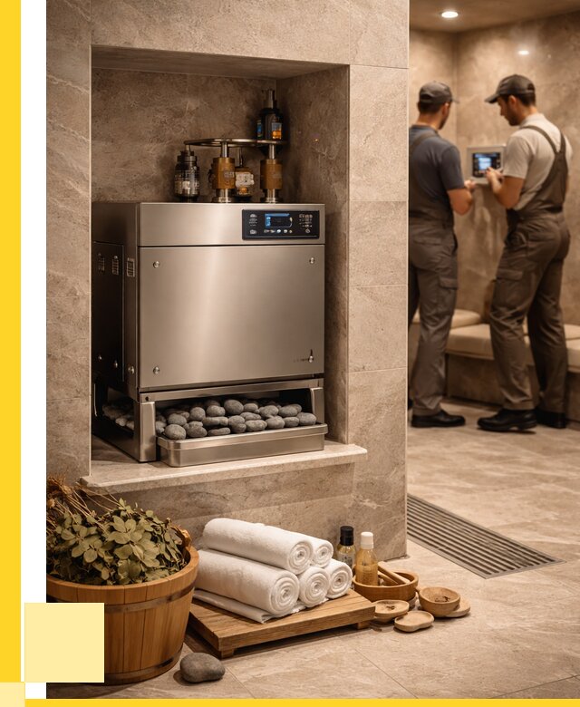 Парогенераторы для хамама в Сосновоборске от 77588 р. | ЭриданСсб