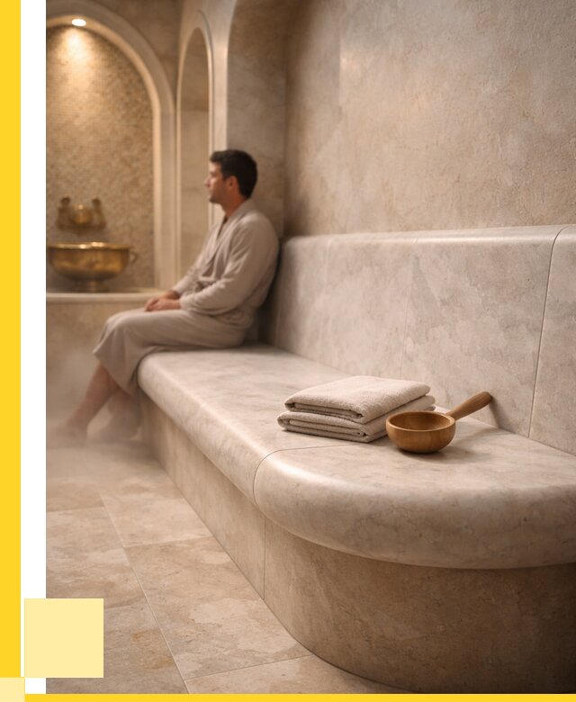 Сиденья для хамама в Сосновоборске под ключ от 12414 р. | ЭриданСсб