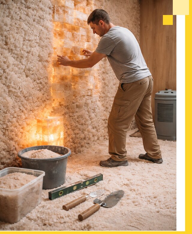 Проектирование и монтаж соляных комнат в Сосновоборске под ключ