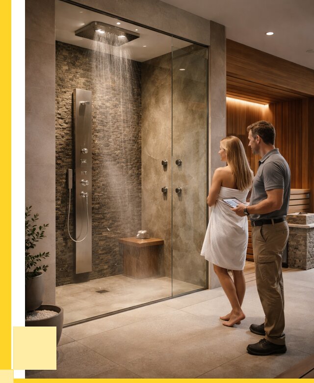 Купить душ впечатлений для дома в Сосновоборске от 87933 р. | ЭриданСсб